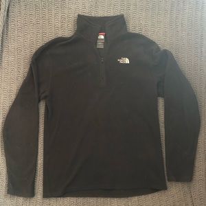 North Face fleece quarter zip